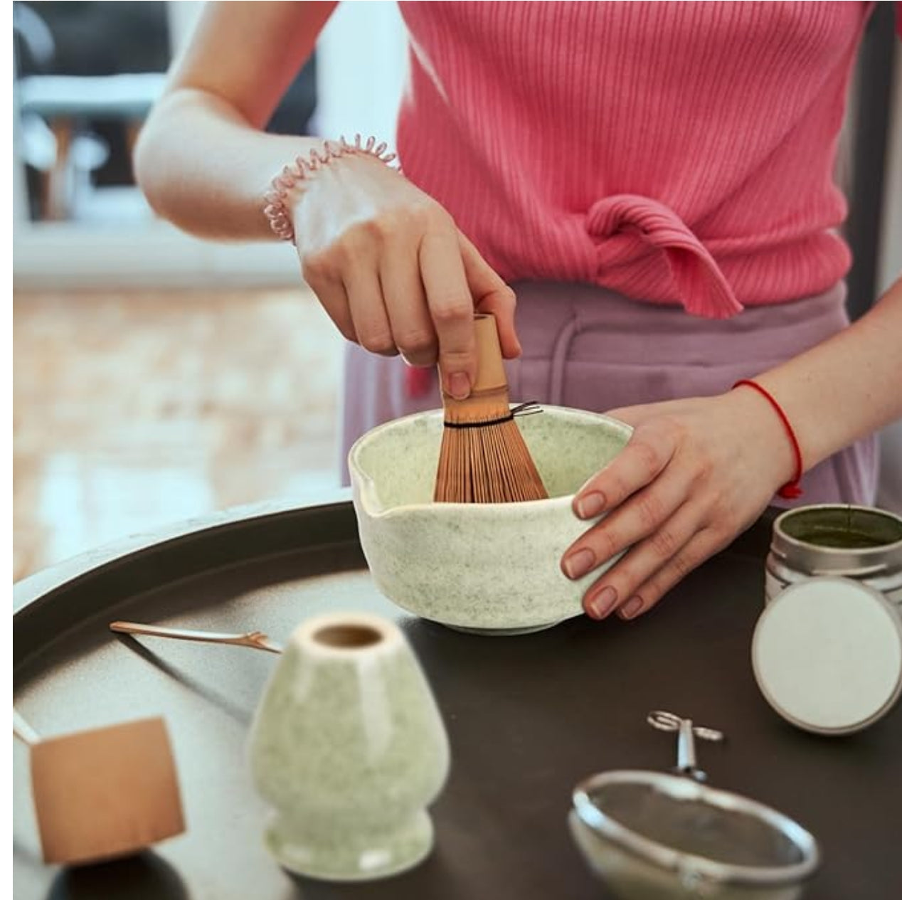 Magic Matchas Premium Keramik 5 in 1 Japanisches Matcha Set