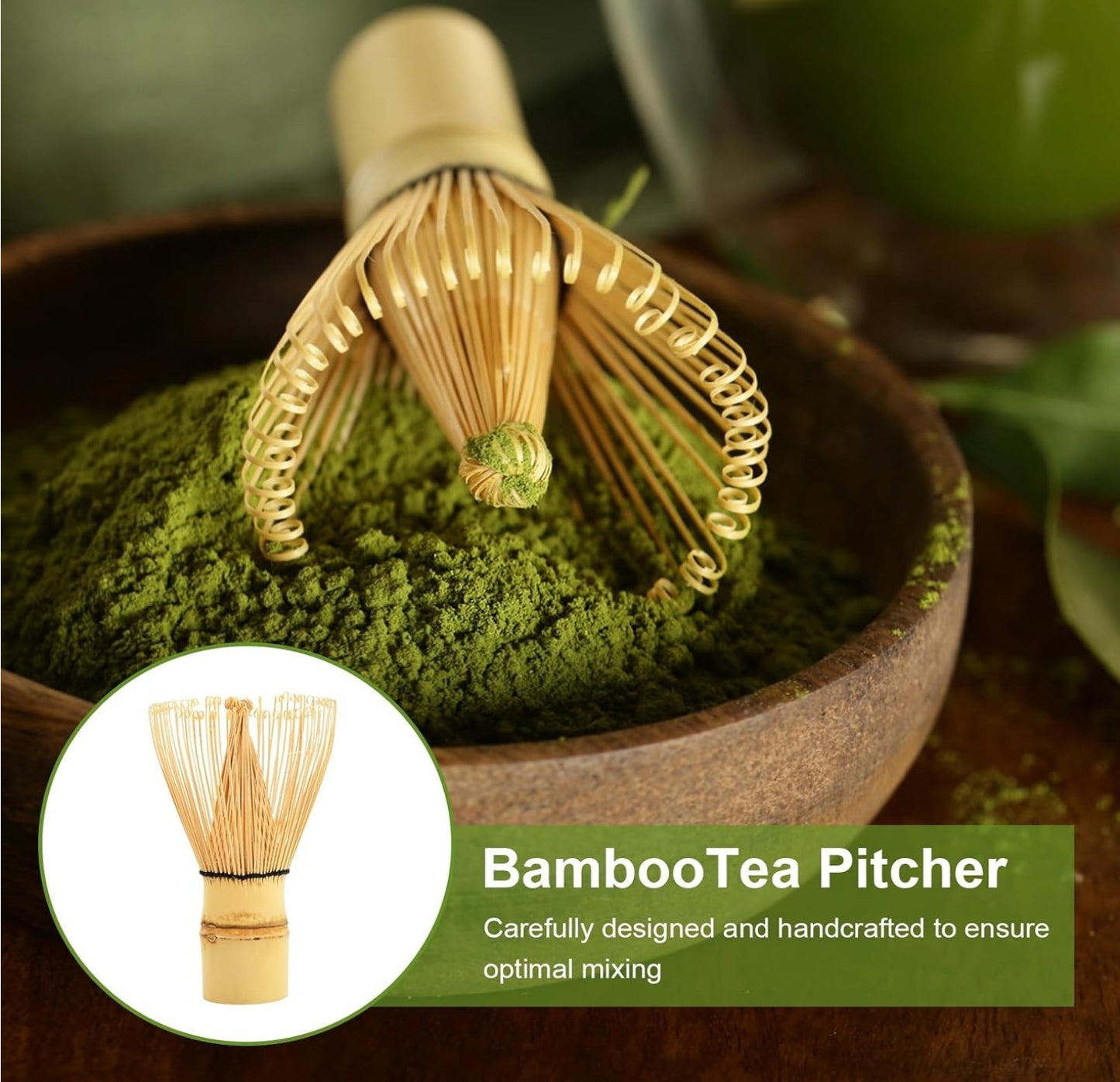 Magic Matchas Premium Keramik 5 in 1 Japanisches Matcha Set